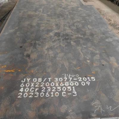 Cina Norma EN 1.7035 / 41Cr4 Piastra di acciaio in lega laminata a caldo Piastre di acciaio forgiate tagliate su misura in vendita