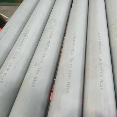 中国 EN 1.4571 Alloy Seamless Stainless Steel Pipe Tube SCH40S SCH80S AISI316Ti Stainless Steel 販売のため