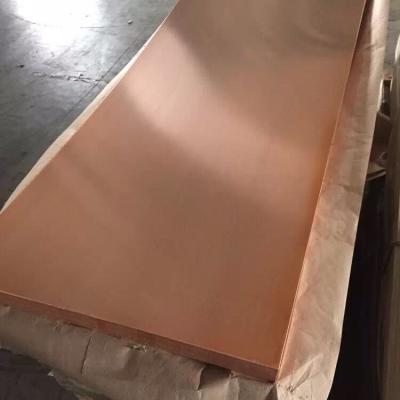 China Copper Plate Alloy 110 C11000 / T2 / C110 Electrolytic Tough Pitch Copper Plate for sale