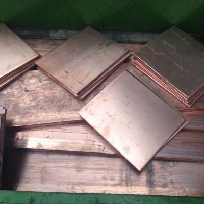 China Red Copper C11000 / T2 / C1100 Pure Copper 99.90% Plate Thickness Within 200mm for sale