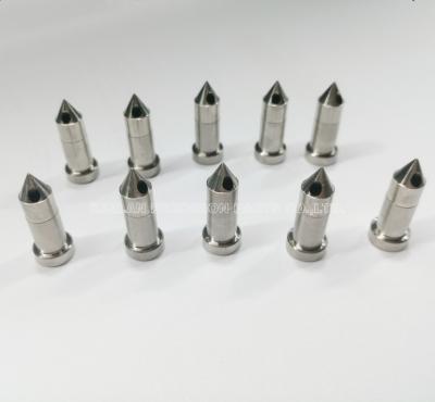China BeCu Nickel Plated Hot Runner Torpedo Gate Nozzle Tips Precision Mould Parts for sale