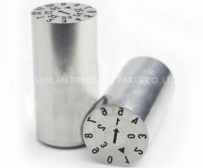 China Welcome To Order 2023 SUS420 Replaceable Core Date Stamp For Injection Mold for sale