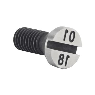 China DME Standard Mold Date Inserts Screw Date Mark Pin Die Casting Date Stamp for sale