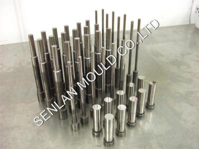 China Aluminium Die Casting Mold Parts Steped Core Pins With Cooling Hole for sale
