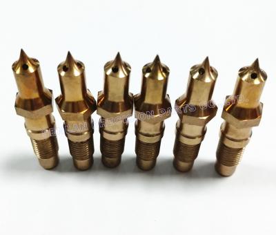 China Cube Material Precision Mould Parts Nozzle Tips For Hot Runner System for sale