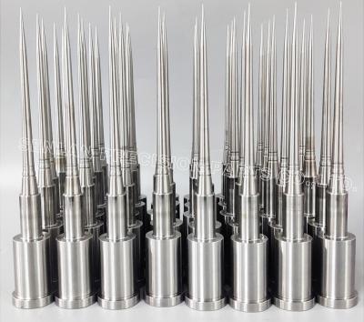 China Mold Core Pins Plastic Mould Parts Mold Cavity Inserts For Laboratory Pipette Tips for sale