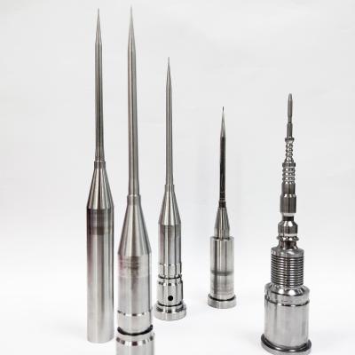 China Nitrierungs-formen beschichtende Präzisions-Kern-Stifte Werkzeugausstattung für medizinisches Kunststoffrohr zu verkaufen