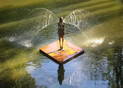 China fuente de agua de bronce del ballet de la decoración al aire libre de la altura del 180cm en venta