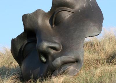 China 220cm Famous Half Face Bronze Statue Antique Art OEM / ODM Available for sale