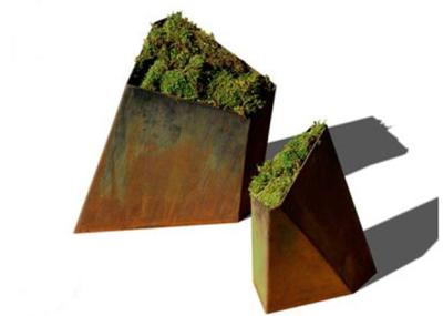 Китай Персонализированные коробки плантатора металла плантаторов размеров большие на открытом воздухе для на открытом воздухе продается