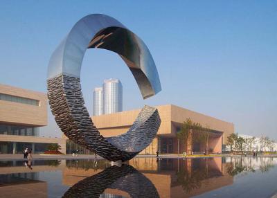 Chine le grand métal extérieur de 500cm sculpte le résumé pour la décoration de construction à vendre