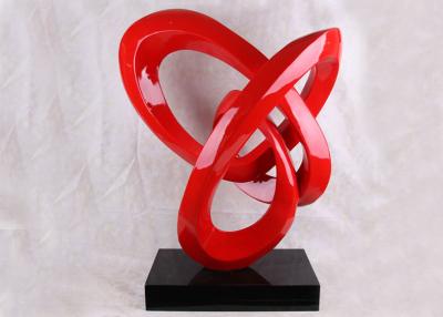 China Customized Indoor Painted Metal Sculpture For Public Commercial Decoration for sale