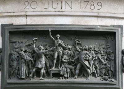 China Alivio del bronce de la Revolución Francesa del arte de la pared para la decoración al aire libre del jardín en venta