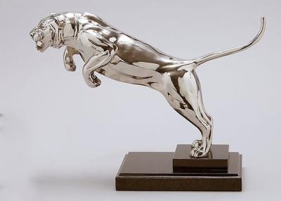 Китай В натуральную величину отполированная скульптура тигра металла скульптуры нержавеющей стали для общественного украшения продается