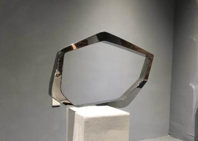 China Art Modern Stainless Steel Sculpture , Stainless Steel Abstract Sculpture for sale