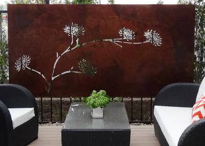 중국 현대 Corten 강철 녹스는 금속 벽 조각품 예술 패널, 금속 조각품 벽 예술 판매용