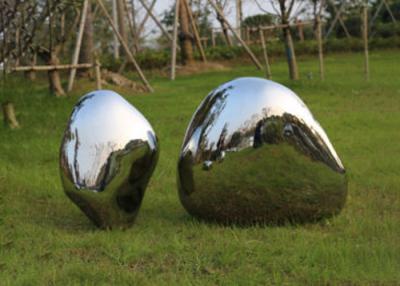 China Mirror Polished Garden Art Stainless Steel Sculpture for Park for sale
