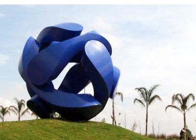 China Giant Painted Stainless Steel Metal Outdoor Sculpture For Public for sale