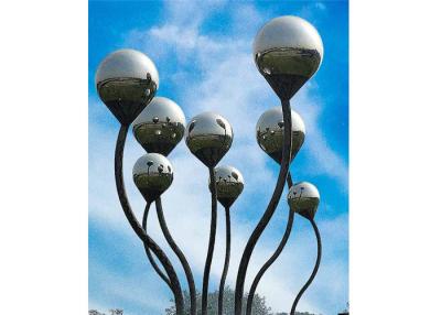 China 300cm High Modern Stainless Steel Landscape Art Sculpture for sale