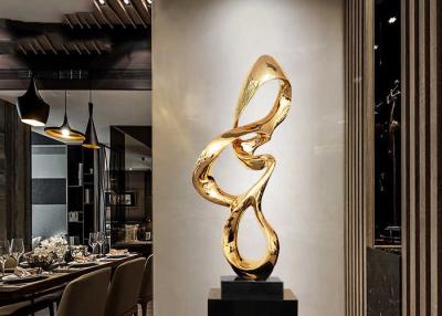 Chine Le miroir a poli 316 la haute d'acier inoxydable Art Sculptures 100cm pour le décor d'hôtel à vendre
