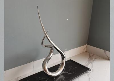 China Height 56cm Unique 316 Stainless Steel Art Sculptures for sale