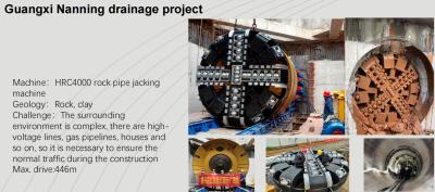China rock pipe jacking machine, microtunneling machine, micro tunneling machine for sale