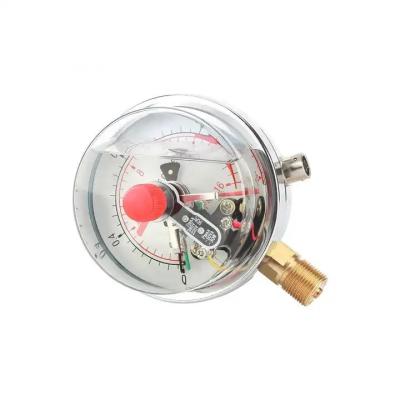 China Shock Proof Differential Pressure Gauge Magnetic Auxiliary Contact 1.6MPa for sale