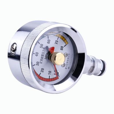 China Instrumentos de pressão diferencial de caixa de latão Medidor de pressão diferencial 1,2 lbs à venda