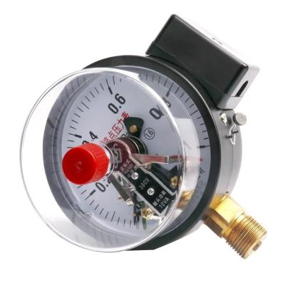 China Magnetic Aid Electric Contact Pressure Gauge 1.6mpa Pressure Controller en venta