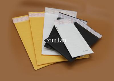 China Multi Color Kraft Paper Bubble Mailers , High Security Courier Packing Bags for sale