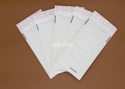 China White Flat Eco Lite Kraft Bubble Mailer PE Material For Packaging Clothes for sale