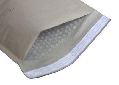 China Multi Functional Kraft Paper Bubble Mailers Offset Printing With 2 Sealing Sides for sale
