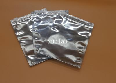 China Aluminium Plastic Ziplock ESD Shielding Bag With 2 Or 3 Sealing Sides for sale
