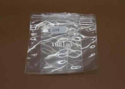China Crystal 0.08 - 0.1 Mm Vacuum Pouch Bags Waterproof With 2 Sealing Sides for sale
