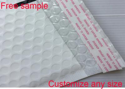 China Matallic / Poly Shipping Bubble Mailers Padded Envelopes 2 Sealing Sides Custom Size for sale