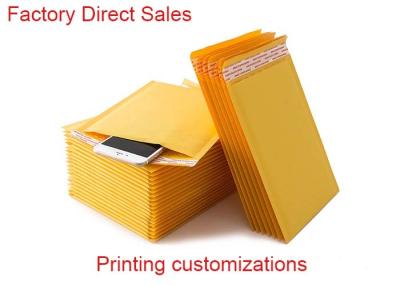 China Printing Logo Kraft Bubble Wrap Shipping Envelopes High Security For Packing for sale