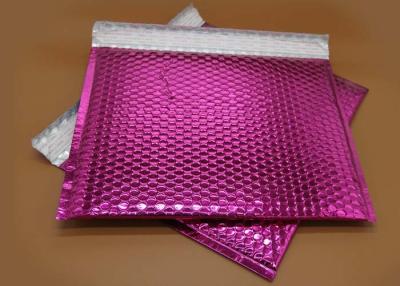 China Gloss Waterproof Metallic Bubble Envelopes Blank Printed Material For Shipping for sale