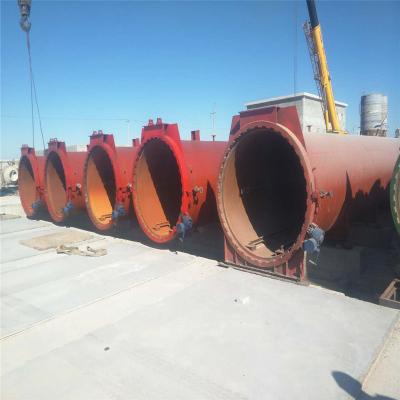 China Good Performance Industrial Horizontal Autoclave For Hollow Block Machine steamed brick for sale