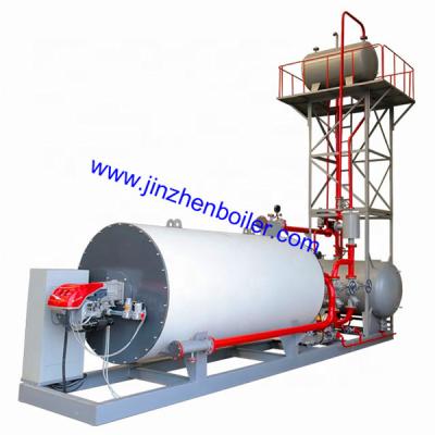 China Gas Oil Fired Horizontal Thermic Fluid Boiler,Thermal Oil Boiler Price For Plywood Factory for sale