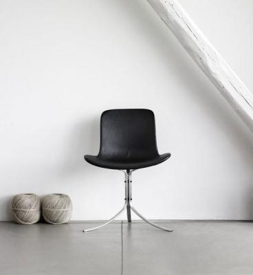 China Fritz Hansen Modern Classic Office Chair PK9 For Leisure Stainess Steel for sale