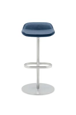 China Contemporary Counter Height Stools White , Plastic Turtle Bar Stool Metal Legs for sale