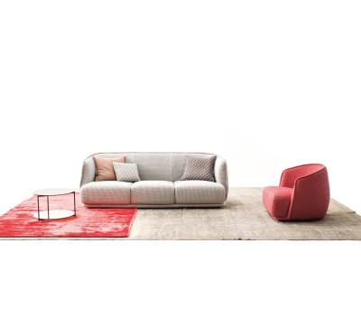 China SGS multi tapizado tela de los muebles del hogar de Mordern de los colores de Moroso Redondo en venta