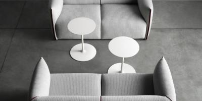 China 2 Sitzmoderner klassischer Sofa-Wohnzimmer-Gewebe Luisure-Stuhl SGS 154 * 83 * 70cm zu verkaufen