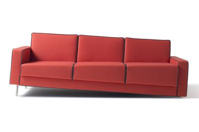 China Leisure Cappellini Modern Classic Sofa With Metal Legs Sample Room Furniture for sale