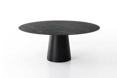 Китай Дизайн СГС мраморной верхней мебели комнаты таблицы Теак деревянной круглой простой 60 Кг продается