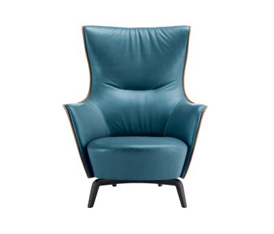 China Relaxation Fiberglass Arm Chair ,  Mamy Blue Armchair for sale