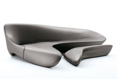Chine La lune a formé le sofa classique moderne de système de sofa/demi-lune de Zaha Hadid à vendre