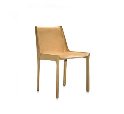 China De NISIDA de la fibra de vidrio del brazo de la silla material tapizado cuero JOVEN completamente en venta