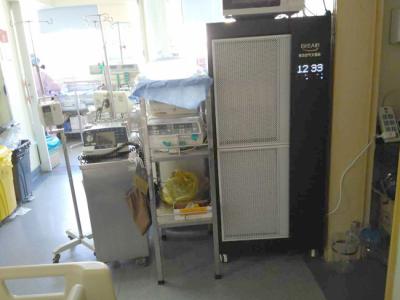 China 2000 m3/h Mobile Air Purifier Emergency Department for sale