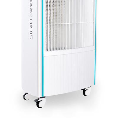 China （showpiece）Care Home Hepa UV 35 kg White Air Purifier for weak people Plastic for sale